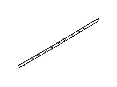 Ford Mustang Striping set links en rechts grijs 2005-2009 V6