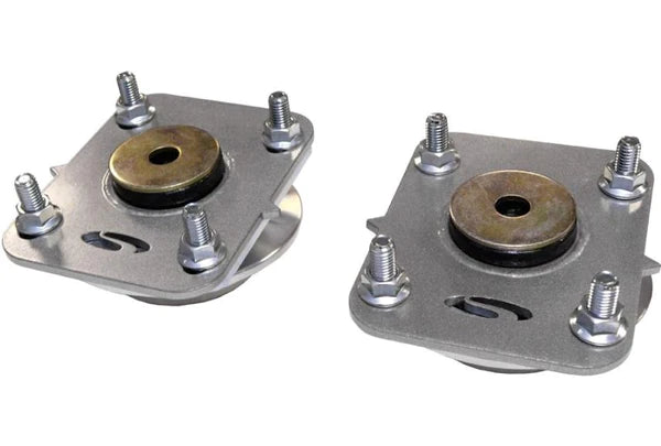 STEEDA S197 MUSTANG CAMBER ADJUST HEAVY DUTY UPPER STRUT MOUNTS (GT 2005-2010 & GT500 2007-2014)