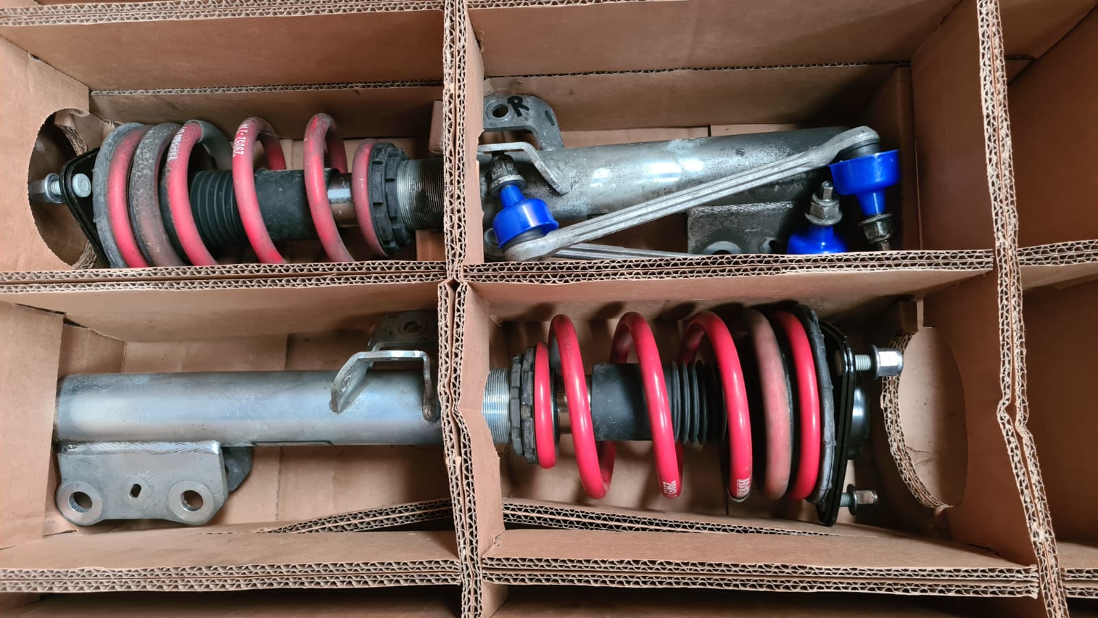 Ford Mustang S550 H&R schroefset voor GT