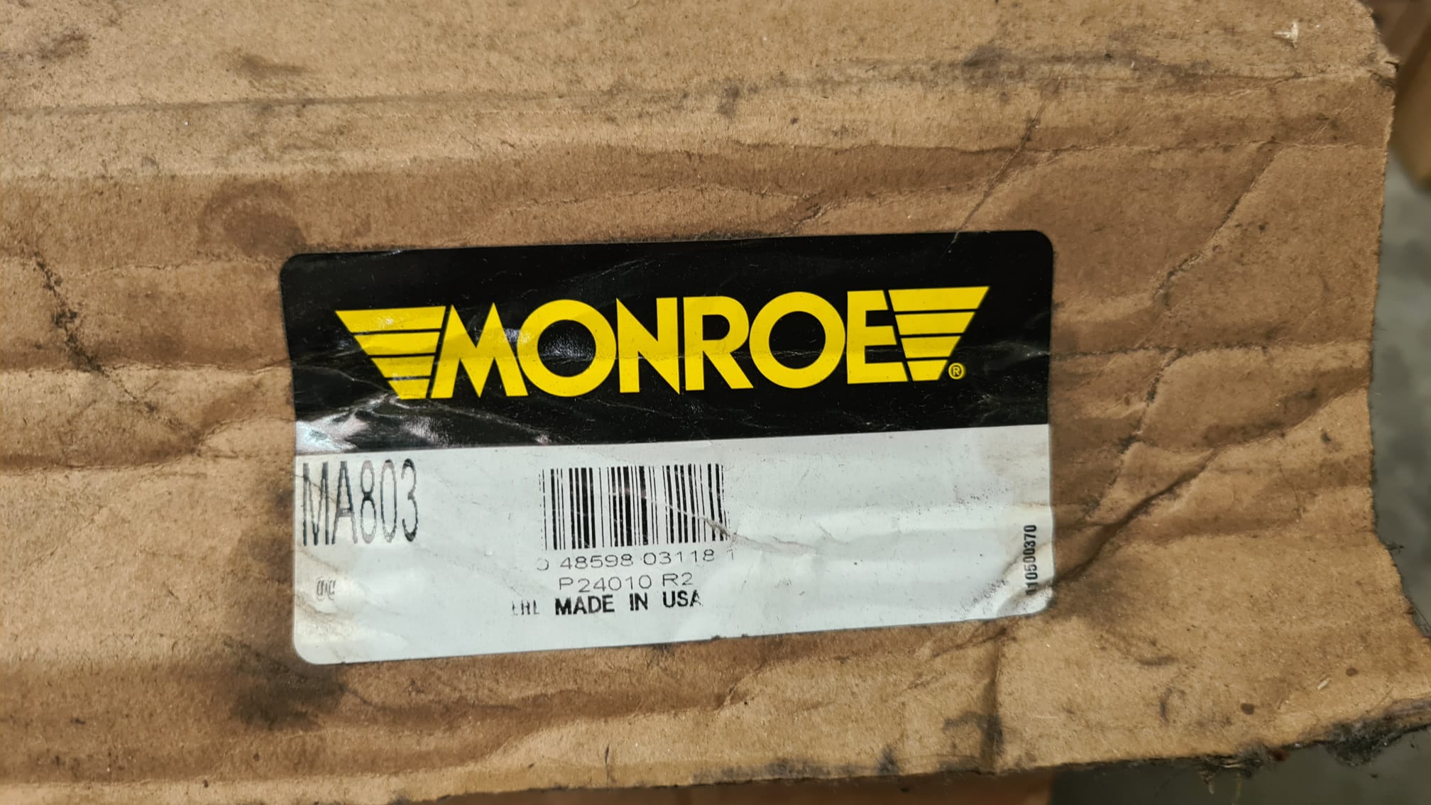 Monroe Max-Air Air Shock Absorber set