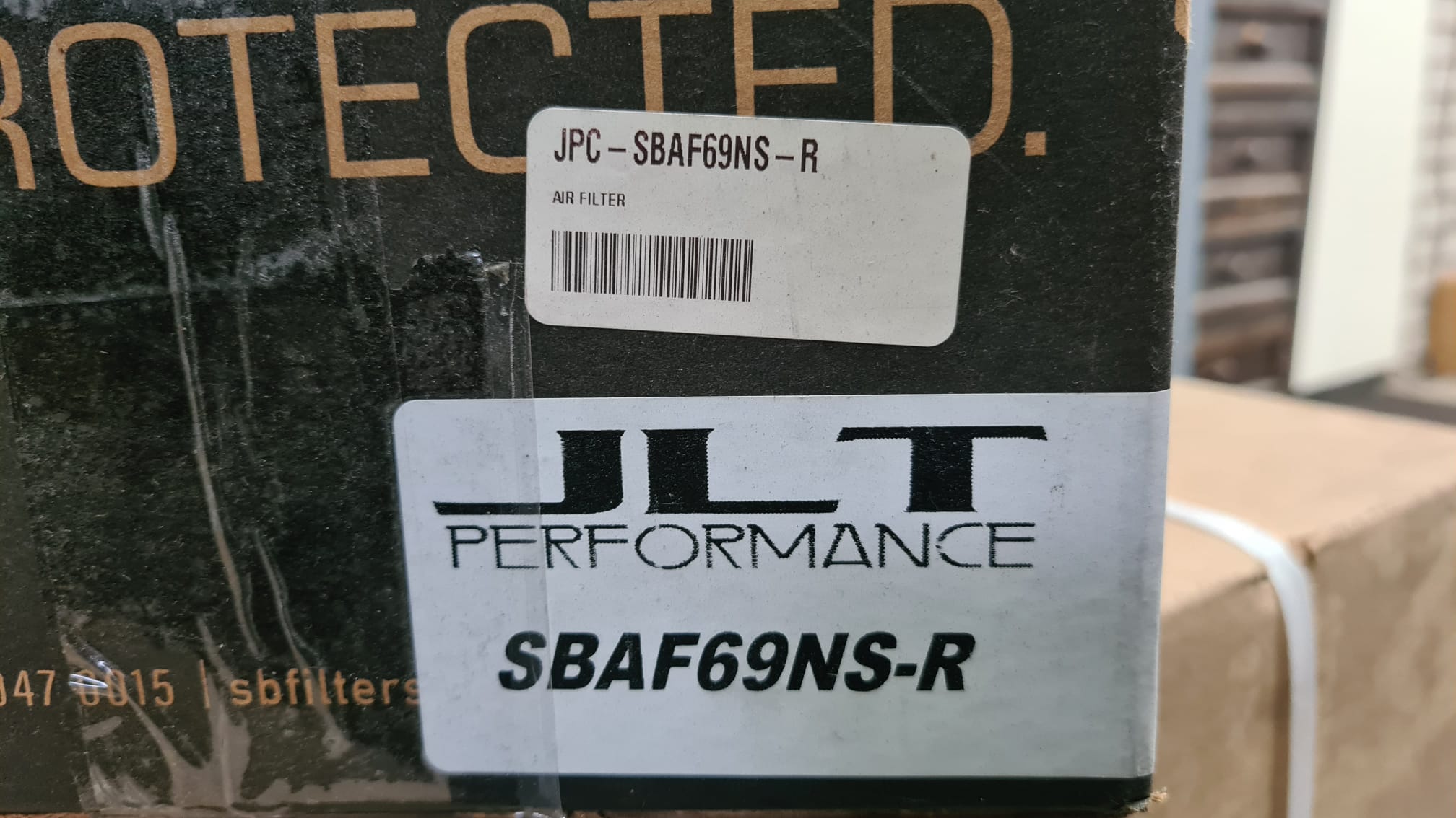 JLT Performance Power Stack Air Filter 6x9" NS- Red Oil