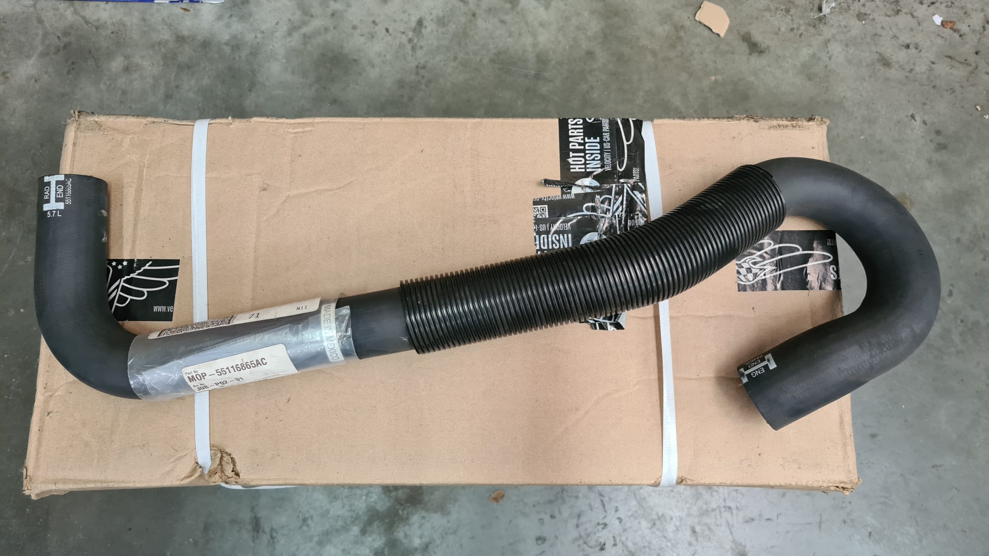 Mopar Heater Hose 55116865AC