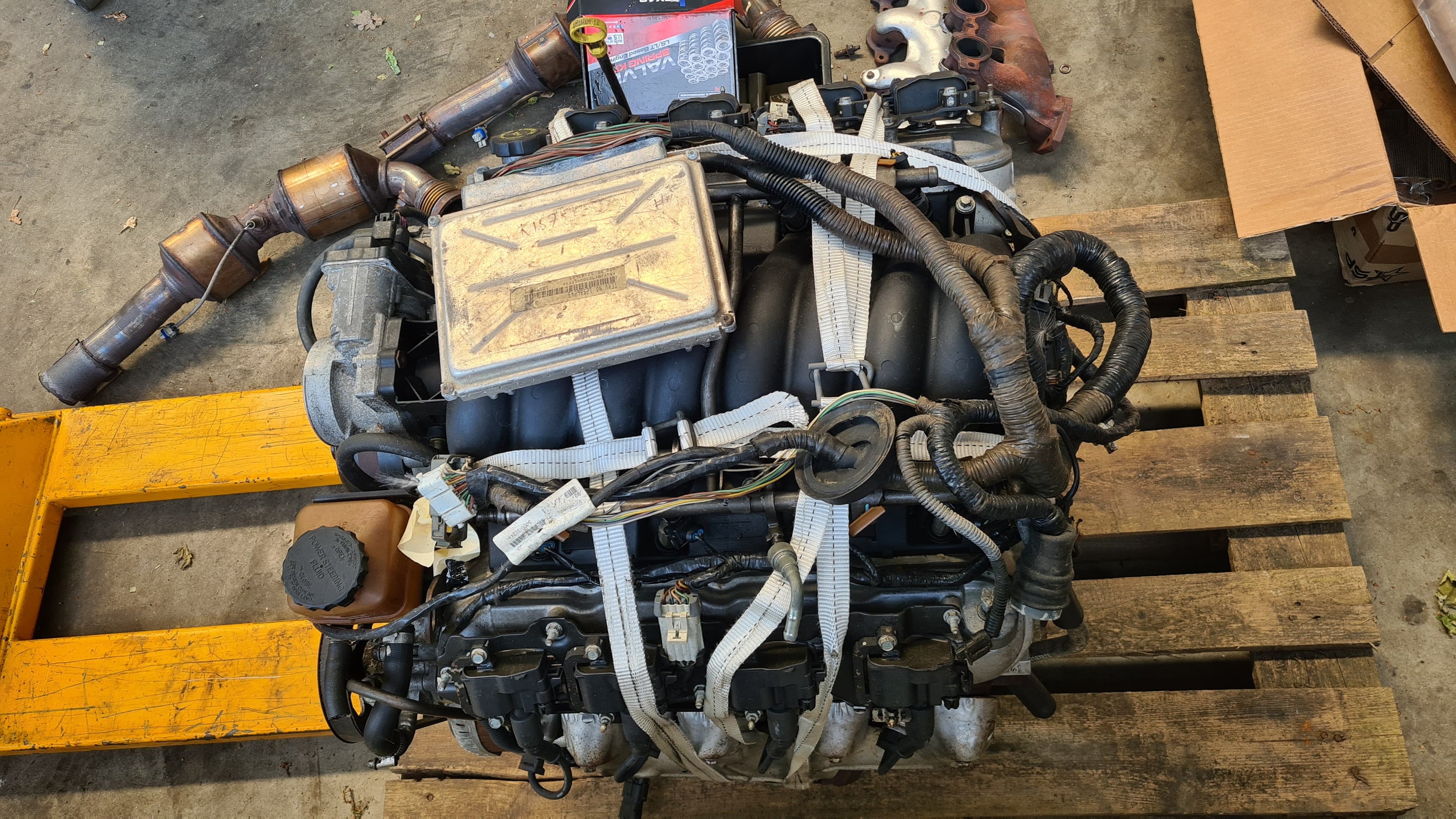 LS1 5.7 V8 compleet met kabelboom