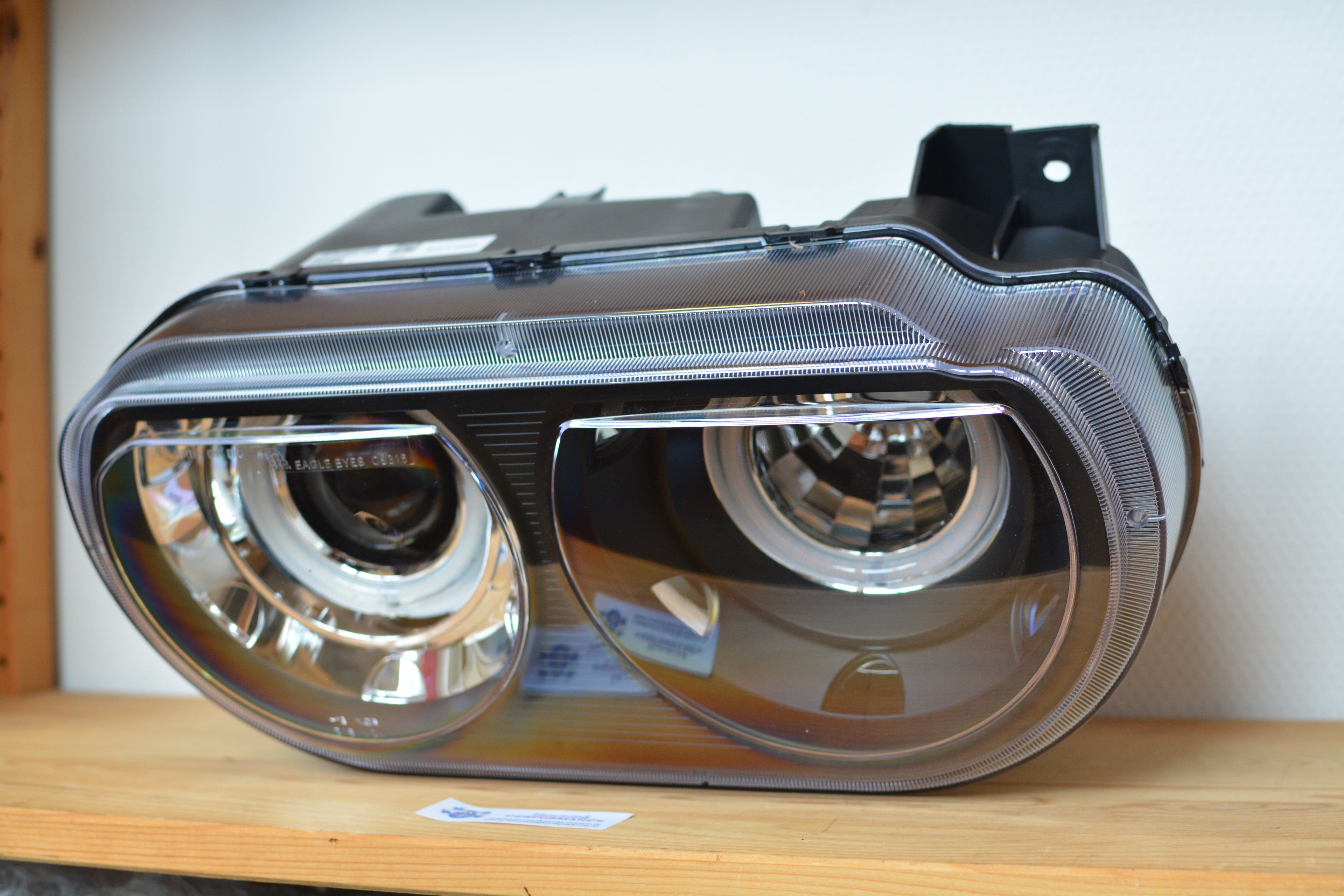 Raxiom Halo LED headlights Dodge Challenger 08-14