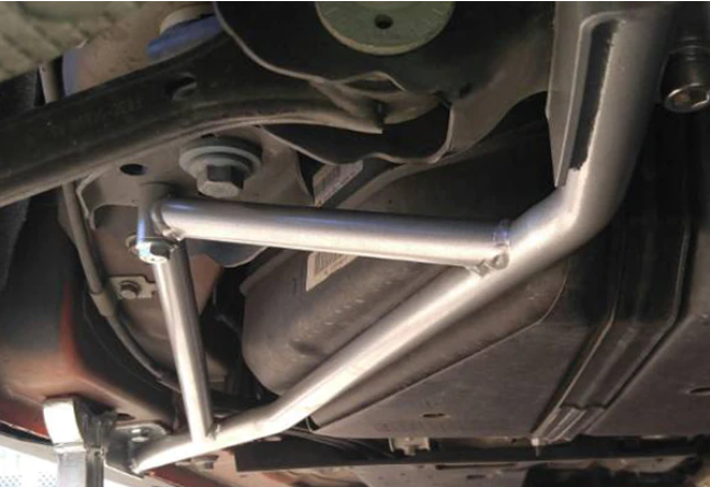 STEEDA MUSTANG REAR IRS SUBFRAME SUPPORT BRACES (2015-2024)