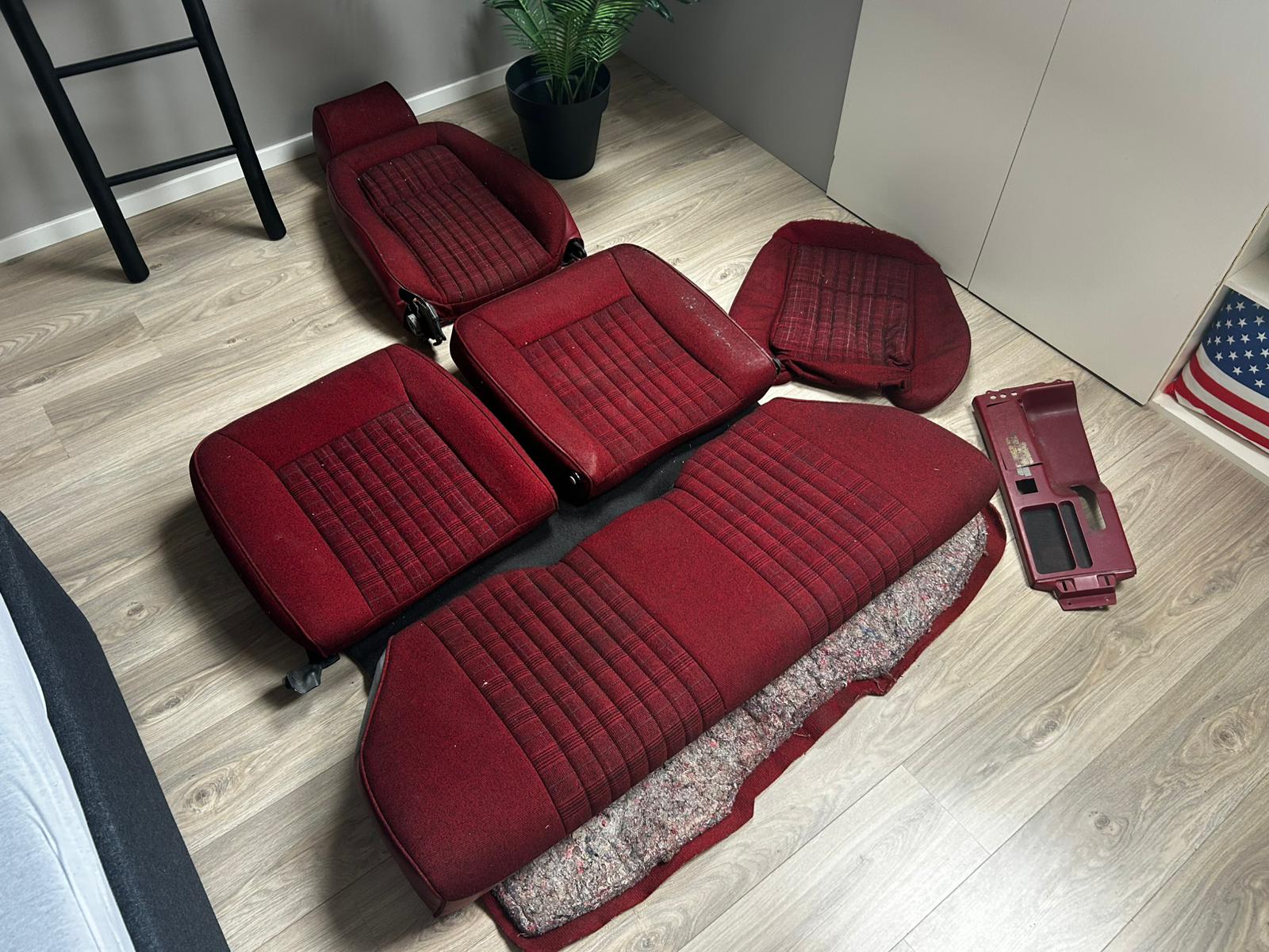 Gebruikte interieurset Foxbody Mustang 1987-1993