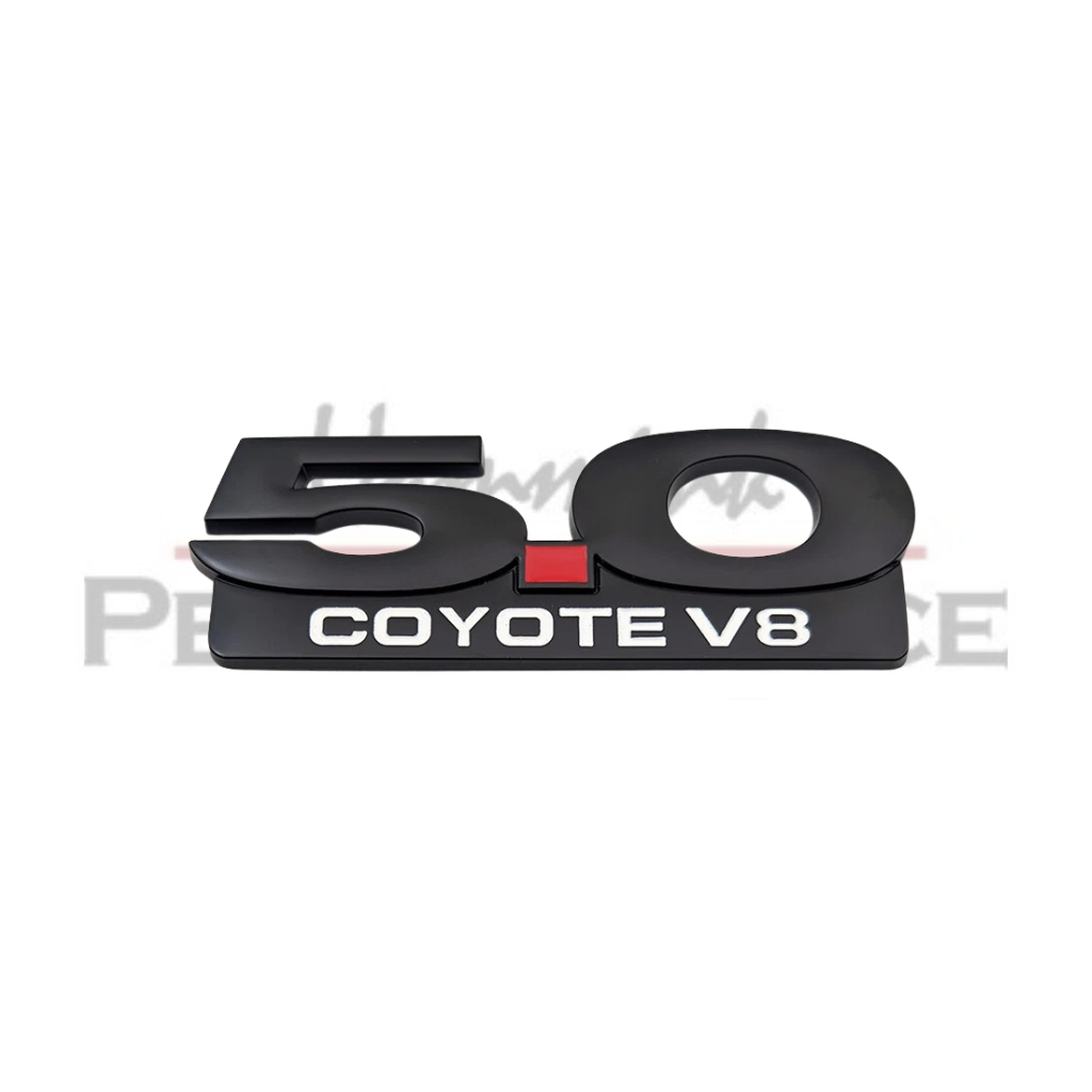 Logo 5.0L Coyote V8 Ford Mustang